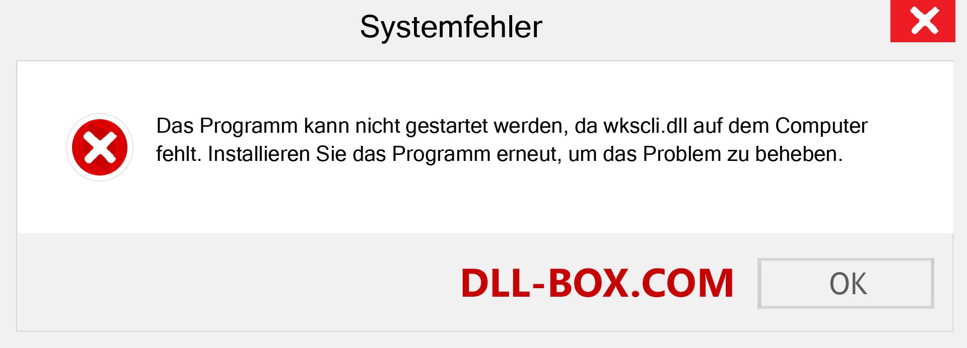 wkscli.dll-Datei fehlt?. Download für Windows 7, 8, 10 - Fix wkscli dll Missing Error unter Windows, Fotos, Bildern